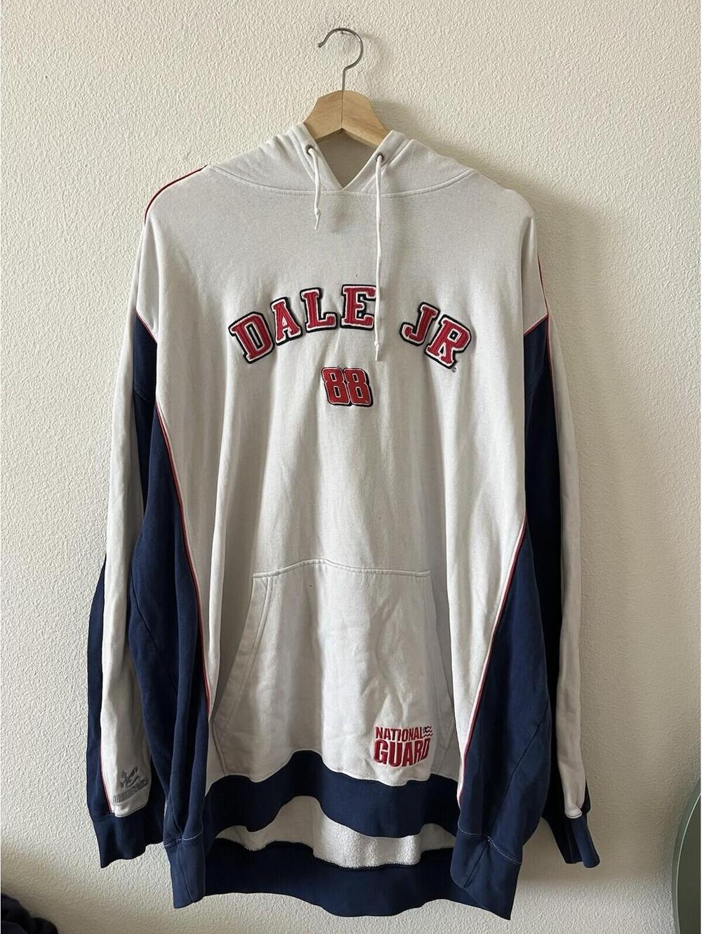 Vintage Chase Authentics Dale Jr 88 NASCAR Hoodie 2XL